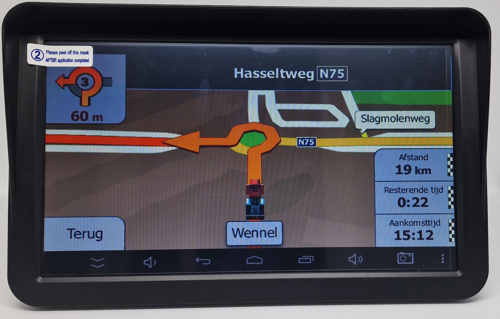 Android Tablet Vrachtwagen Truck Navigatie IGO Primo En IGO Next Gen TMC Gps Software